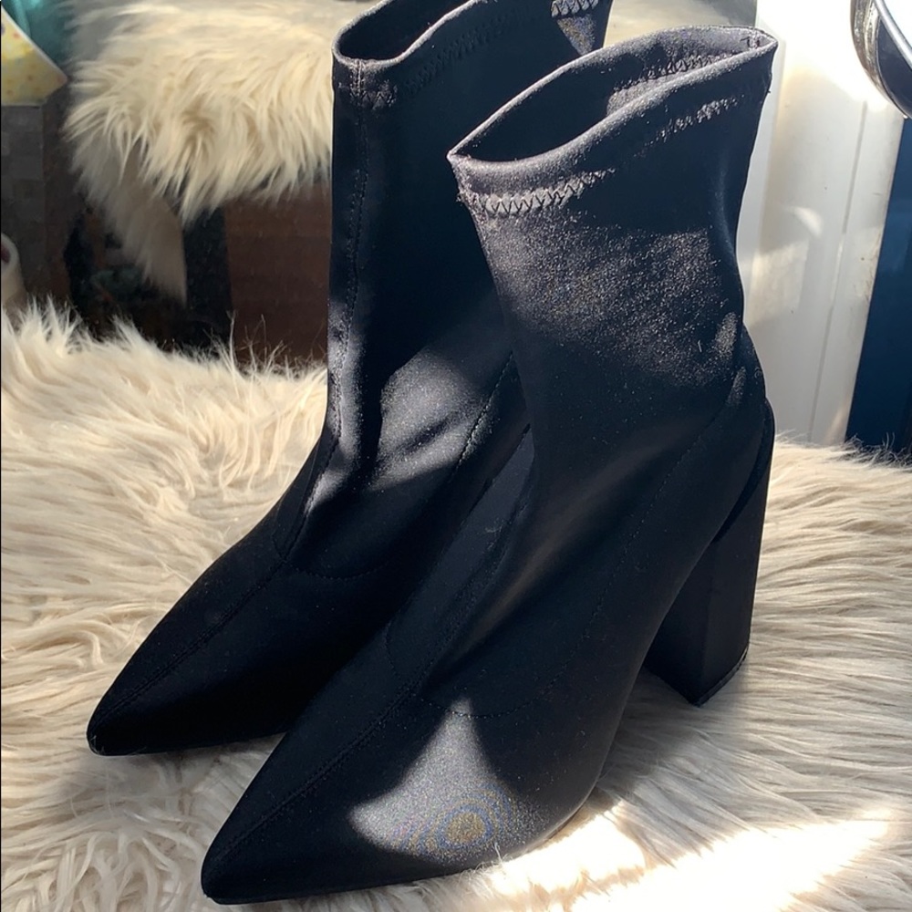 Chic Sock Booties worn once!